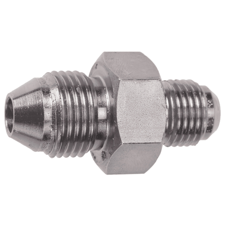 78015-22-08 M22 X 1.5 MALE KOMATSU TO 3/4-16 MALE JIC 37° FLARE CONNECTOR