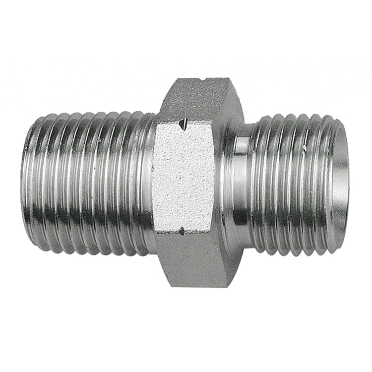 36038-08-08 1/2" MALE BSP TAPERED TO 1/2" MALE BSP PARALLEL CONNECTOR