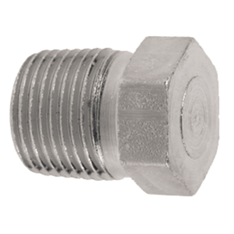 38000-02 1/8" BSP TAPERED HEX PLUG