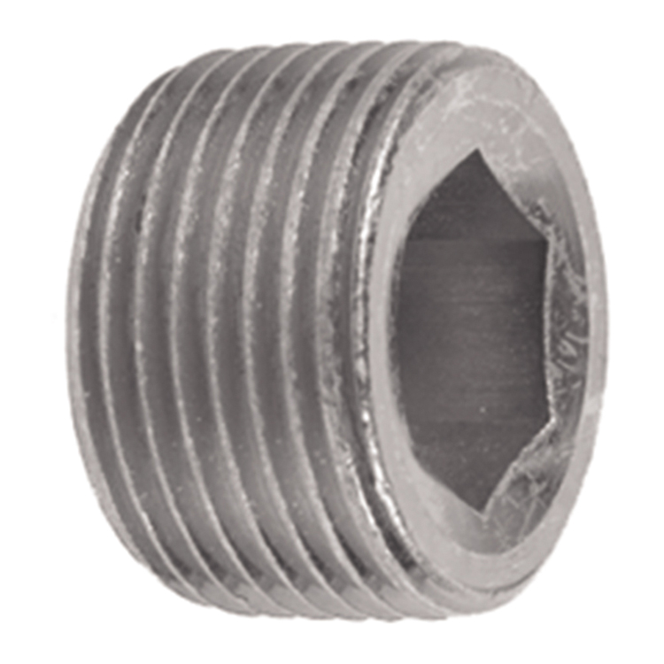 38000-16 1" BSP TAPERED HEX PLUG