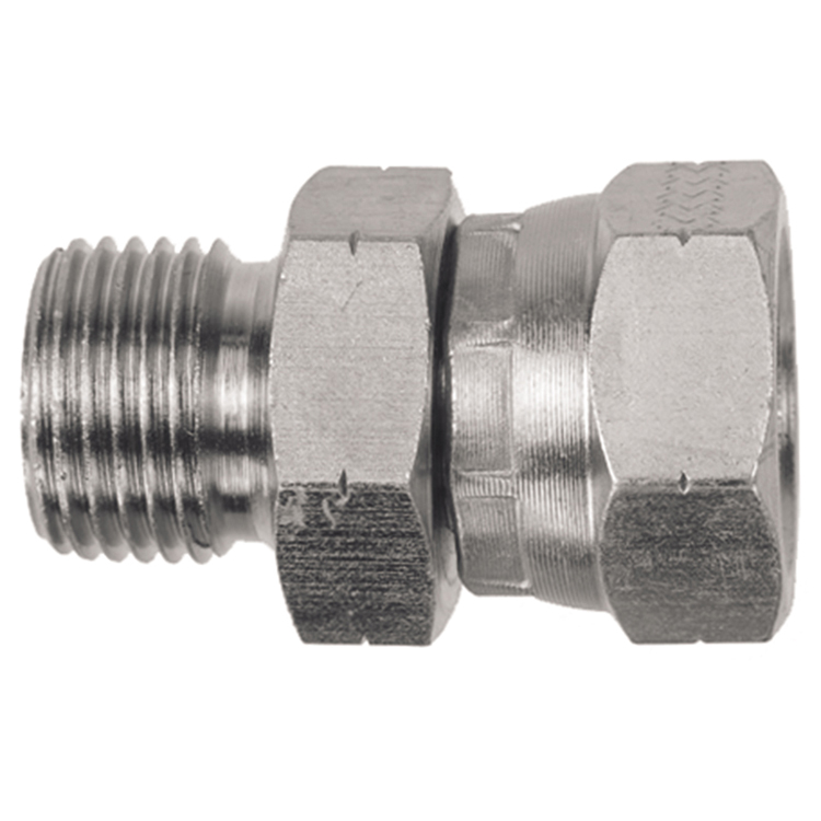 36016-32-32 2" MALE PIPE (NPTF) TO 2" MALE BSP PARALLEL CONNECTOR