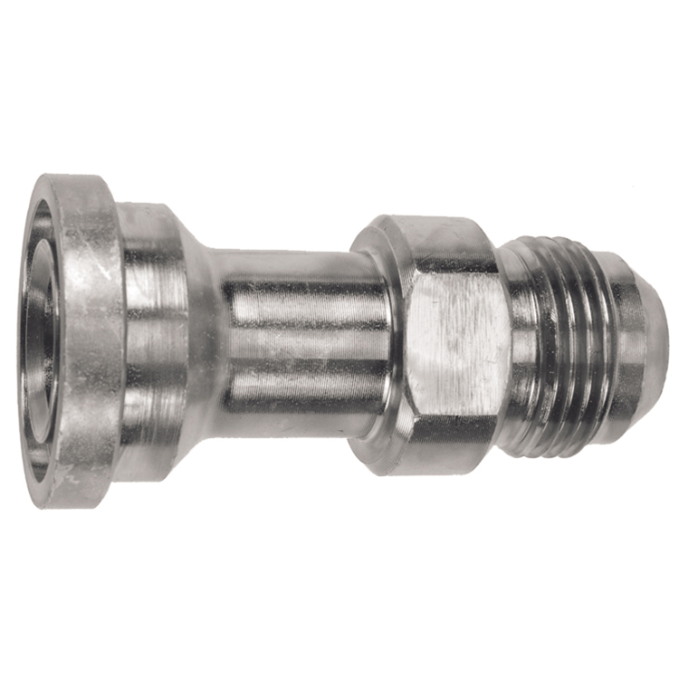 0915-12-12 1.50" SAE CODE 61 FLANGE TO 1-1/16-12 MALE JIC 37° ADAPTER