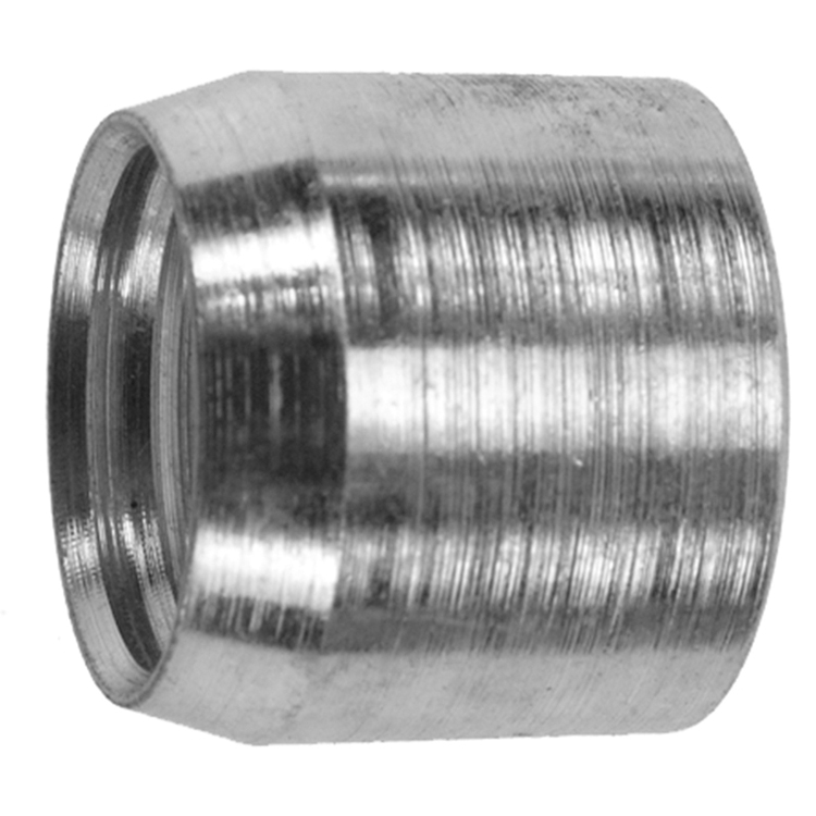 4499L-16-16-D115 1" 90° NON-SKIVE CRIMP COUPLING 4.53" LONG ELBOW WITH 1.75" SAE CODE 61 FLANGE