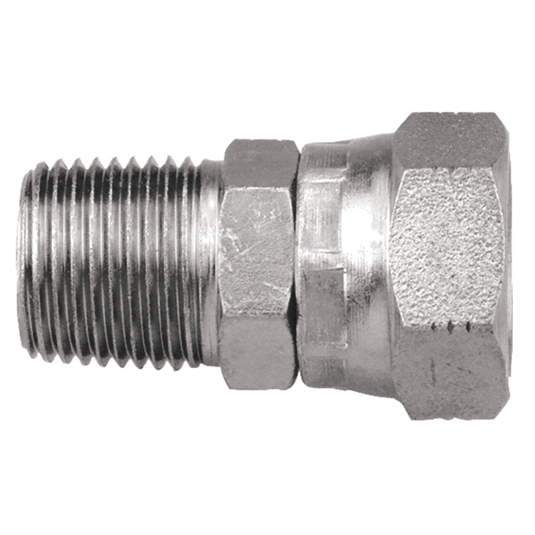 26016-04-04 1/4" FEMALE BSP PARALLEL TO 1/4" MALE PIPE (NPTF) CONNECTOR