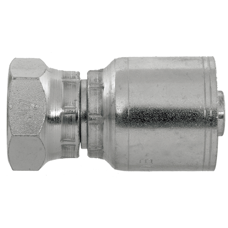 42026-16-16 1" NON-SKIVE CRIMP COUPLING WITH 1" FEMALE BSP PARALLEL THREAD