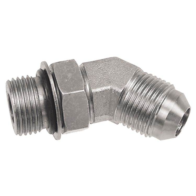 1116-32-32 2-1/2-12 MALE O-RING BOSS TO  2" MALE PIPE (NPTF) CONNECTOR