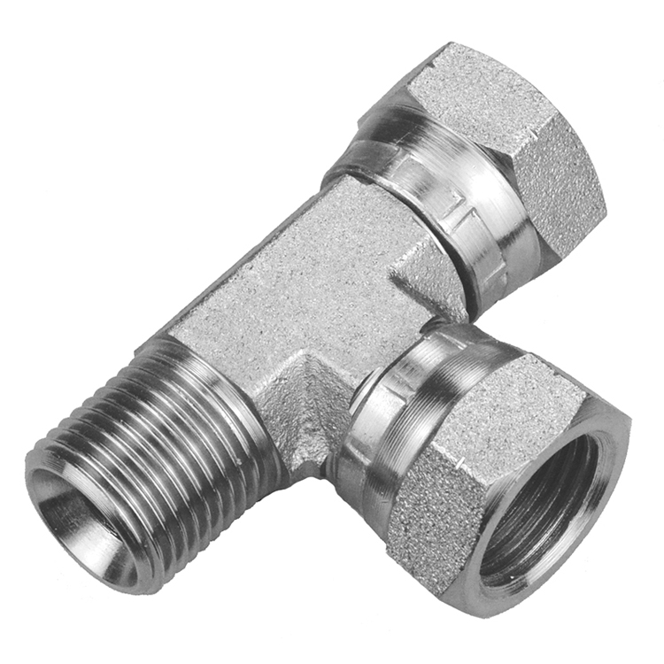 36993-20-16 1-1/4" MALE BSP PARALLEL TO 1-7/16-12 MALE O-RING FACE SEAL 90° ELBOW