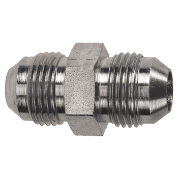 1515-06-06-026 9/16-18 MALE JIC 37° FLARE UNION 0.026" ORIFICE ADAPTER