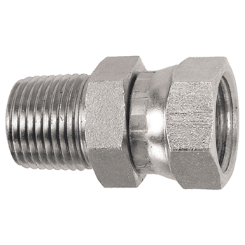 0616-08-08-094 1/2" MALE PIPE (NPTF) X FEMALE PIPE SWIVEL (NPSM) 0.094" ORIFICE ADAPTER