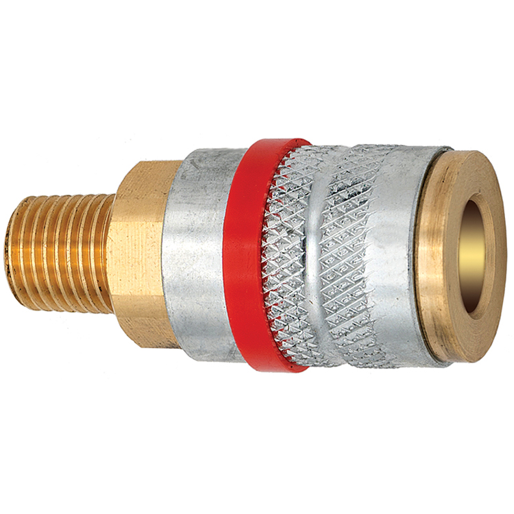 C5 3/8" AUTOMOTIVE COUPLER WITH 3/8" MALE PIPE (NPT) THREAD