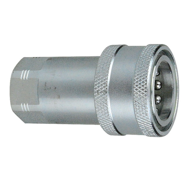 C201-06-06 3/8" C200 SERIES ISO-A HYDRAULIC COUPLER WITH FEMALE PIPE (NPTF) THREAD