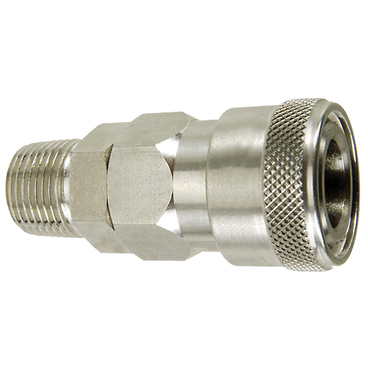 400SM-SS 1/2" STAINLESS STEEL JAPANESE COUPLER WITH 1/2" MALE PIPE (NPT) THREAD