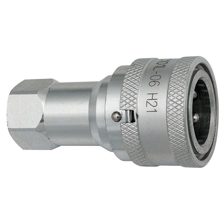 C101L-16 1" C100 SERIES ISO-B HYDRAULIC LOCKING SLEEVE COUPLER WITH FEMALE PIPE (NPTF) THREAD