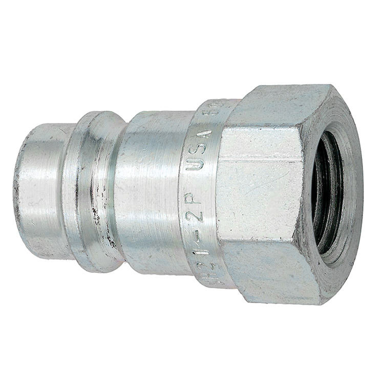 C602-04-04 1/4" C600 SERIES HYDRAULIC NIPPLE WITH 1/4" FEMALE PIPE (NPT) THREAD