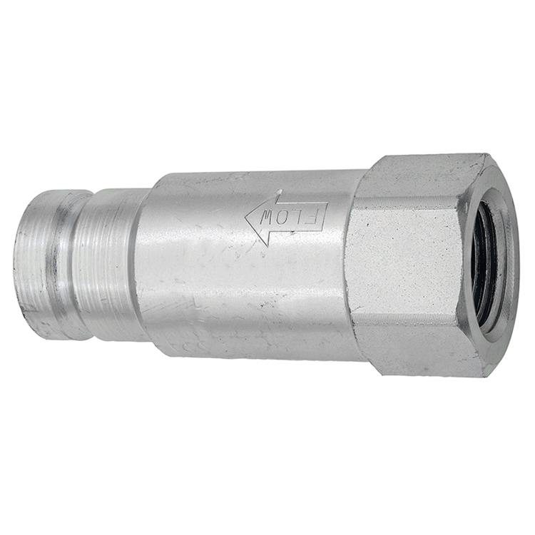 C702H-06-06 3/8" C700H SERIES FLUSH-FACE HIGH PRESSURE HYDRAULIC NIPPLE WITH FEMALE PIPE (NPTF) THREAD