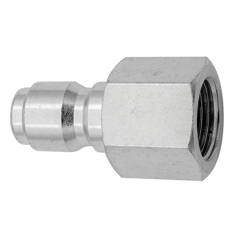 CPST10 3/4" PLATED STEEL STRAIGHT-THROUGH NIPPLE WITH FEMALE PIPE (NPT) THREAD