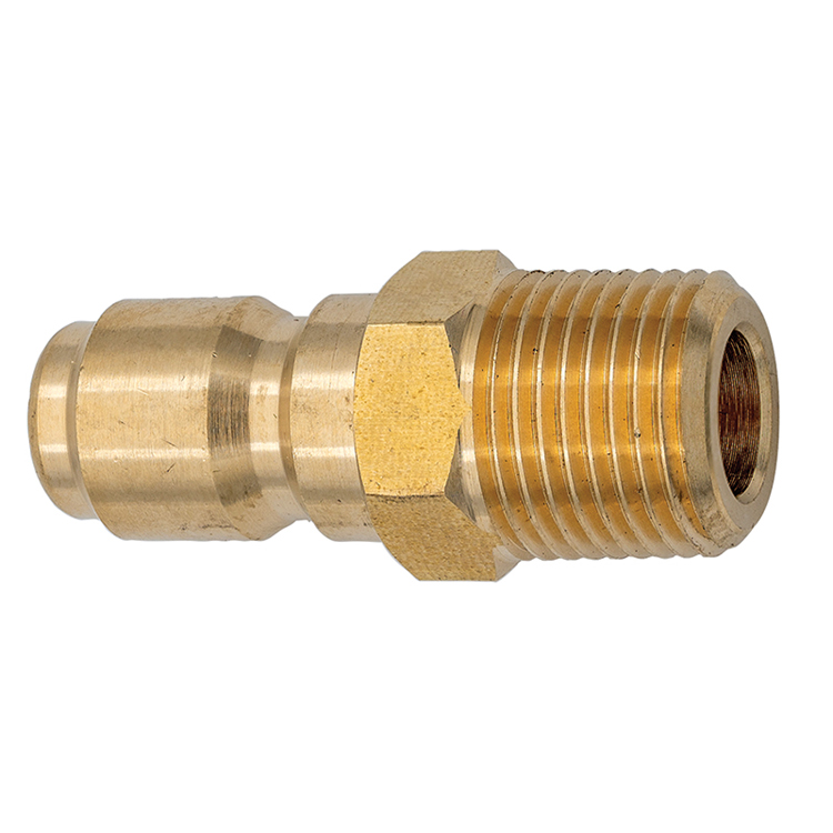 CPST15B 1-1/2" BRASS STRAIGHT-THROUGH NIPPLE WITH MALE PIPE (NPT) THREAD