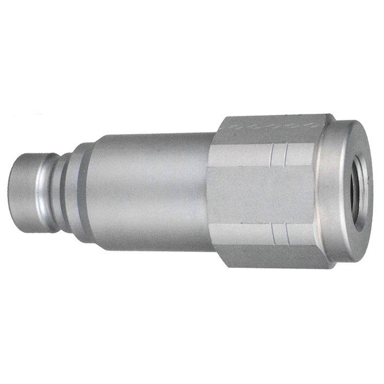 C702CP-06-06 3/8" C700 SERIES FLUSH-FACE HYDRAULIC CONNECT UNDER PRESSURE NIPPLE WITH FEMALE PIPE (NPTF) THREAD