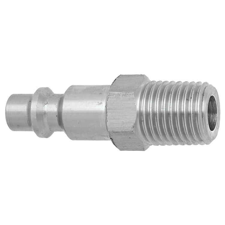 CP21SS 1/4" STAINLESS STEEL INDUSTRIAL NIPPLE WITH 1/4" MALE PIPE (NPT) THREAD