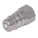 1/4” Ag Hydraulic Quick Connect Male Coupler, #6 SAE (9/16″-18 ORB) Thread