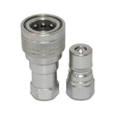 Kubota 7J417-66220 7J417-66320 Replacement Hydraulic Quick Coupler Set,3/8″ NPT