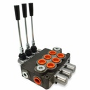 Monoblock Hydraulic Directional Control Valve,3 Spool,21 GPM