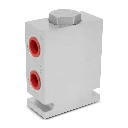 Hydraulic Pump Flow Divider / Combiner,50:50,2.5-10 GPM