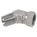 0641-24-24 1-7/8-12 MALE O-RING BOSS TO 1-1/2" FEMALE PIPE SWIVEL (NPSM) 45° ELBOW