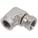 0698-08-06 1/2" FEMALE PIPE (NPTF) X 3/8" FEMALE PIPE SWIVEL (NPSM) 90° ELBOW