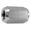 0808SS-15K-04-04 1/4" TYPE 316 STAINLESS STEEL 15000 PSI WATER BLAST FEMALE PIPE (NPTF) COUPLING