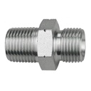 36038-04-04 1/4" MALE BSP TAPERED TO 1/4" MALE BSP PARALLEL CONNECTOR