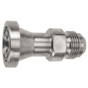 0915H-12-16 1.63" SAE CODE 62 FLANGE TO 1-5/16-12 MALE JIC 37° ADAPTER