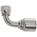 42926C-08-08 1/2" COMPACT 90° NON-SKIVE CRIMP COUPLING ELBOW WITH 1/2" FEMALE BSP PARALLEL THREAD