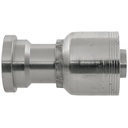 44083-20-20 1-1/4" NON-SKIVE CRIMP COUPLING WITH 1-11/16-12 FEMALE O-RING FACE SEAL THREAD