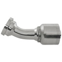 4439-16-16 1" 30° NON-SKIVE CRIMP COUPLING ELBOW WITH 1.75" SAE CODE 61 FLANGE