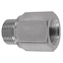 72008-12-02 12 MM DIN 2353 MALE METRIC PORT TO 1/8" FEMALE PIPE (NPTF) CONNECTOR