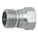 83016-08-08 1/2" MALE PIPE gNPTF TO 13/16-16 FEMALE O-RING FACE SEAL CONNECTOR