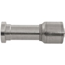 42093-16-12 3/4" NON-SKIVE CRIMP COUPLING WITH 1-7/16-12 MALE O-RING FACE SEAL THREAD