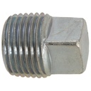 1600S-02 1/8" STEEL SQUARE HEAD PIPE (NPTF) PLUG