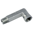 0696L-08-08 1/2" MALE PIPE (NPTF) X FEMALE PIPE SWIVEL (NPSM) 90° LONG ELBOW