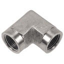 0898-06-04 3/8" X 1/4" STEEL 90° FEMALE PIPE (NPTF) REDUCING ELBOW