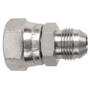 1508-32-32 2" FEMALE PIPE (NPTF) TO 2-1/2-12 MALE JIC 37° FLARE CONNECTOR