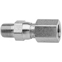 1608GRX-02-02 1/8" MALE PIPE (NPTF) SWIVEL TO 1/8" FEMALE PIPE (NPTF) GREASE CONNECTOR