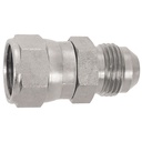 0515N-08-08-000 3/4-16 FEMALE TO 3/4-16 MALE JIC 37° FLARE UN-DRILLED ORIFICE ADAPTER