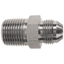 1516-08-06-031 1/2" MALE PIPE (NPTF) TO 9/16-18 MALE JIC 37° FLARE 0.031" ORIFICE ADAPTER