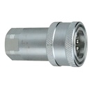 C201-08-08 1/2" C200 SERIES ISO-A HYDRAULIC COUPLER WITH FEMALE PIPE (NPTF) THREAD