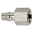 20PF 1/4" PLATED STEEL JAPANESE NIPPLE WITH 1/4" FEMALE PIPE (NPT) THREAD