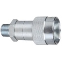 C301-04 1/4" C300 SERIES EXTREME PRESSURE HYDRAULIC COUPLER WITH MALE PIPE (NPTF) THREAD