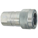 C401-06 3/8" C400 SERIES HYDRAULIC COUPLER WITH FEMALE PIPE (NPTF) THREAD