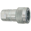 C403-08 1/2" C400 SERIES HYDRAULIC COUPLER WITH 3/4-16 FEMALE O-RING BOSS THREAD